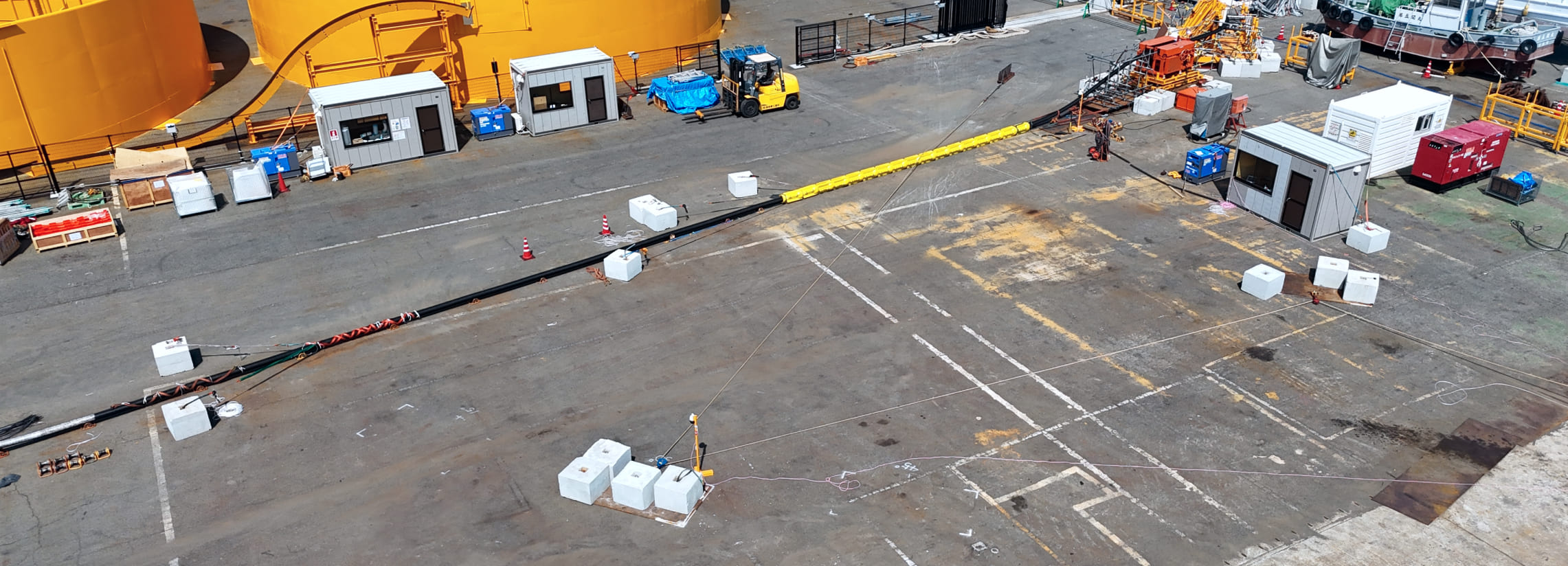 海洋試験、実験の支援