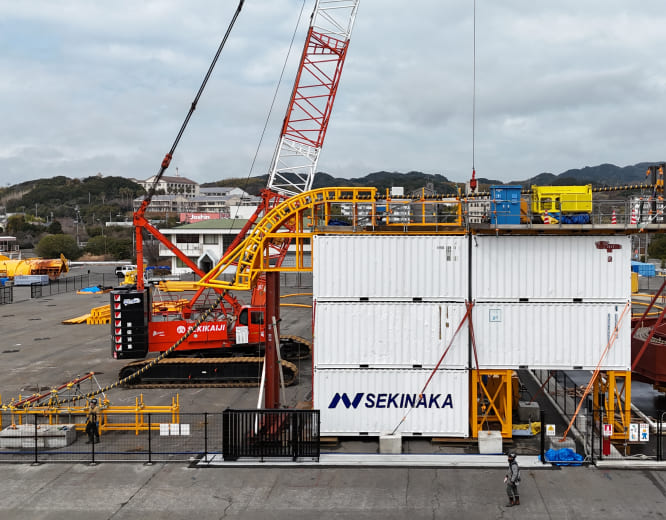 コンテナ経路(特許出願中)