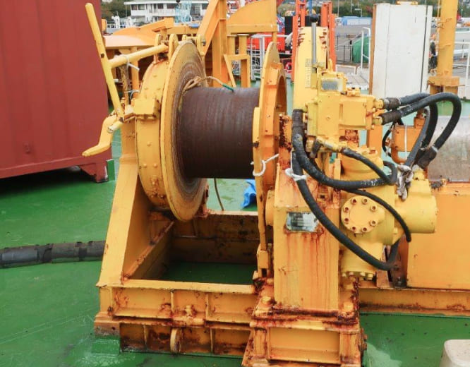 5t電動油圧ウインチ